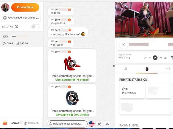 Humble, pathetic puppy, begged me to raise my price. As I deserve, of course i put max rate which is<a href="/tag/goddess"class="tags"><span>#goddess</span></a><a href="/tag/spoiled"class="tags"><span>#spoiled</span></a><a href="/tag/mindfuck"class="tags"><span>#mindfuck</span></a><a href="/tag/findom"class="tags"><span>#findom</span></a><a href="/tag/belongto"class="tags"><span>#belongto</span></a>