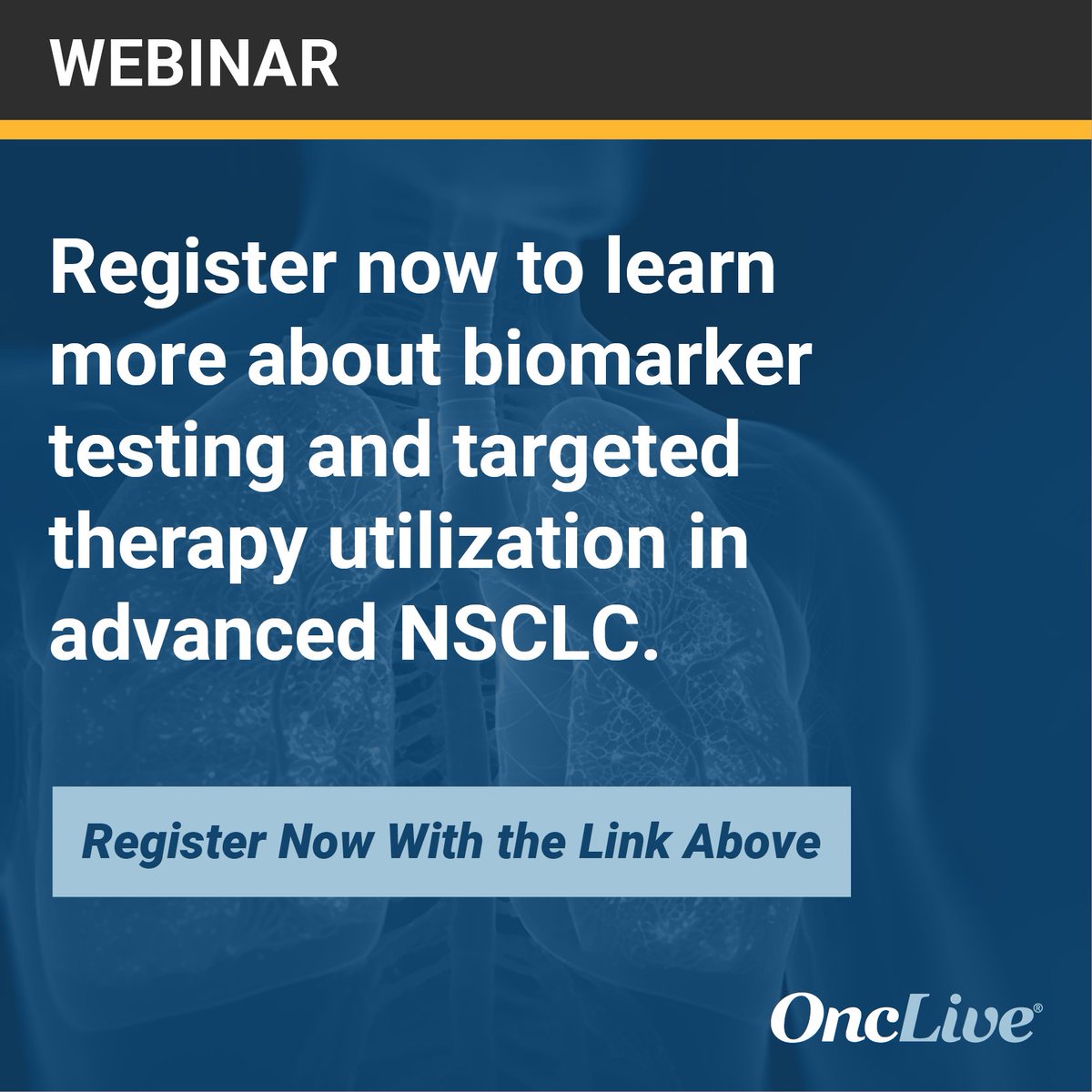 Join our upcoming webinar “Optimizing Treatment Outcomes in Advanced NSCLC With Concurrent Biomarker Testing”. Discover key practice gaps impacting biomarker testing and targeted therapy utilization in advanced NSCLC. bit.ly/3TWXknG