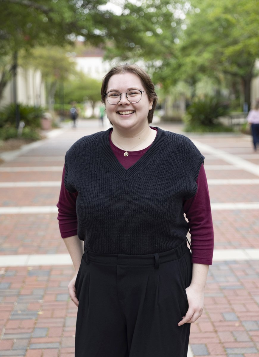 Grayson Friedman of Evans, Georgia, earns College of Humanities and Social Sciences Excellence Award at Valdosta State University bit.ly/43PZdag #VState #BlazerNation 🔥 🎓