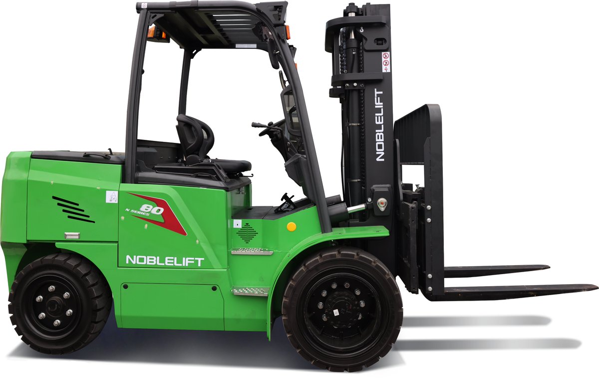 Looking for a 96V/554AH 17,500lbs Lithium Forklift? Got them right here in CA. 177' SS/FP with all the bells and extra whistles of our backup camera and the high-tech A.I. Pedestrian Sensor. hashtag#NOBLELIFT