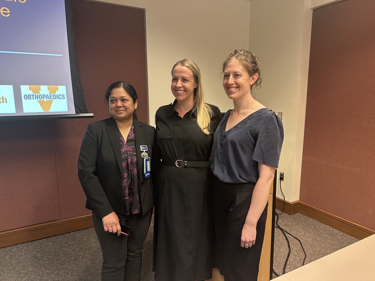 Big congrats to ⁦<a href="/SinglaPriya1/">Priyanka Singla</a>⁩ ⁦@BrittanyDeiling⁩ and Dr Walter for graduating from the junior faculty development program!  Strong work from ⁦<a href="/UVaAnesthesia/">UVA Anesthesiology</a>⁩ !! ⁦<a href="/nelkassabany/">Nabil Elkassabany MD MBA MSCE</a>⁩