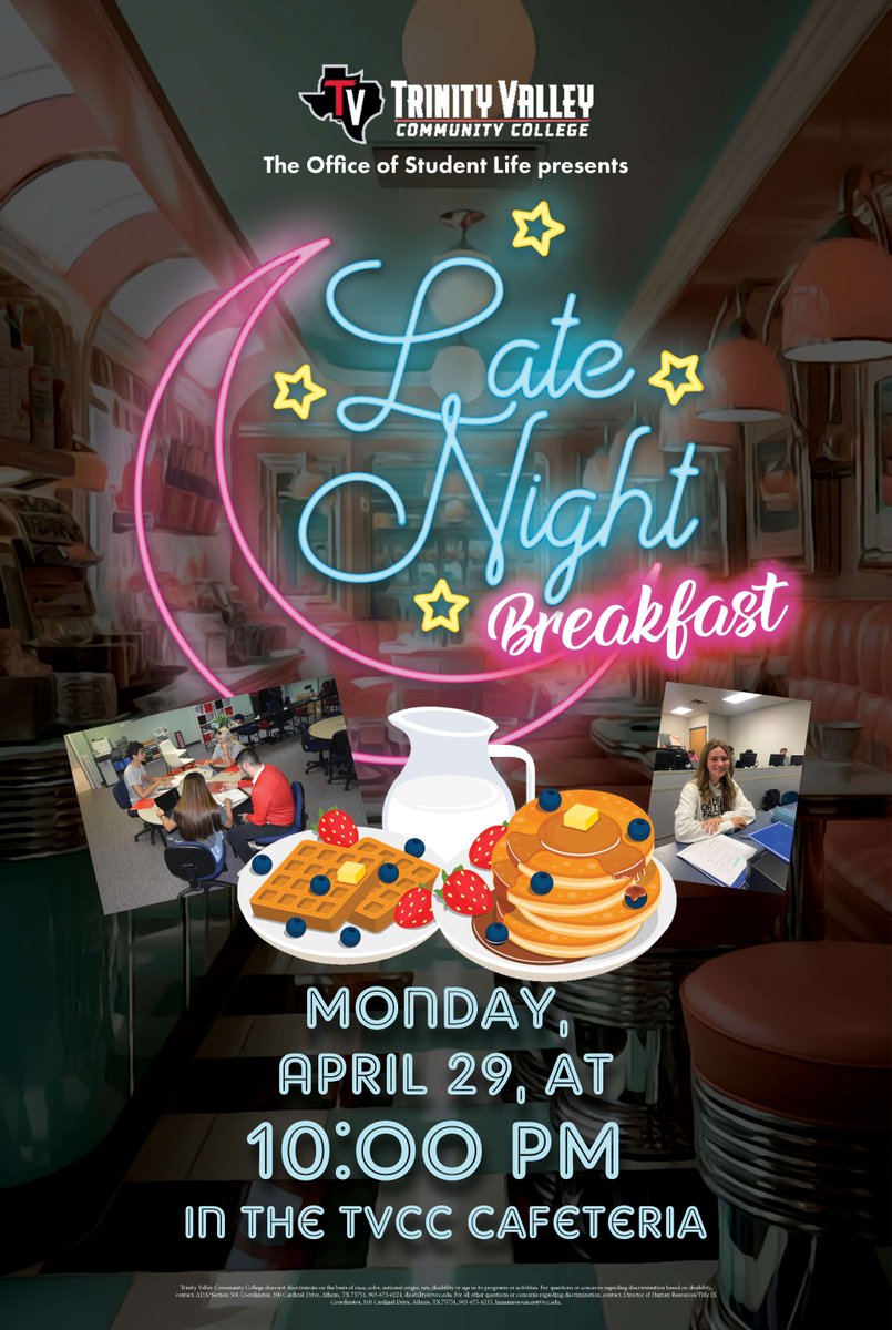 Are you ready for Late Night Breakfast, Cardinals? Cause we are!