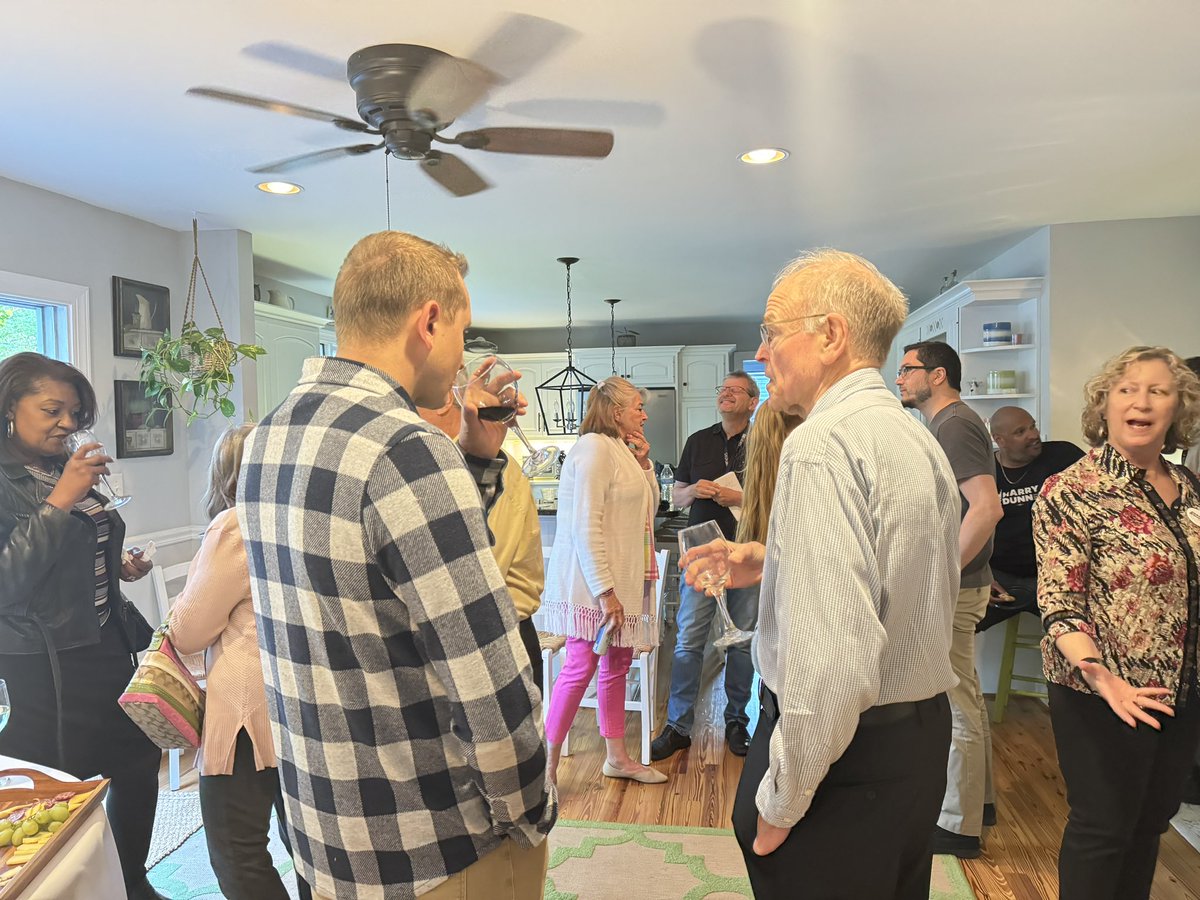 Thank you to my gracious hosts in Severna Park for convening last night’s house party - another great opportunity to meet with voters, hear their concerns, and detail how I plan to address them in Congress.