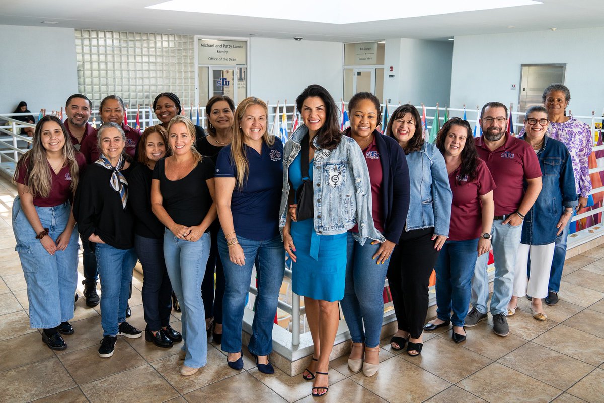 Today, our STU Law community united in solidarity, wearing denim to show support for survivors of sexual assault. #STUMiami #STULaw #DenimDay