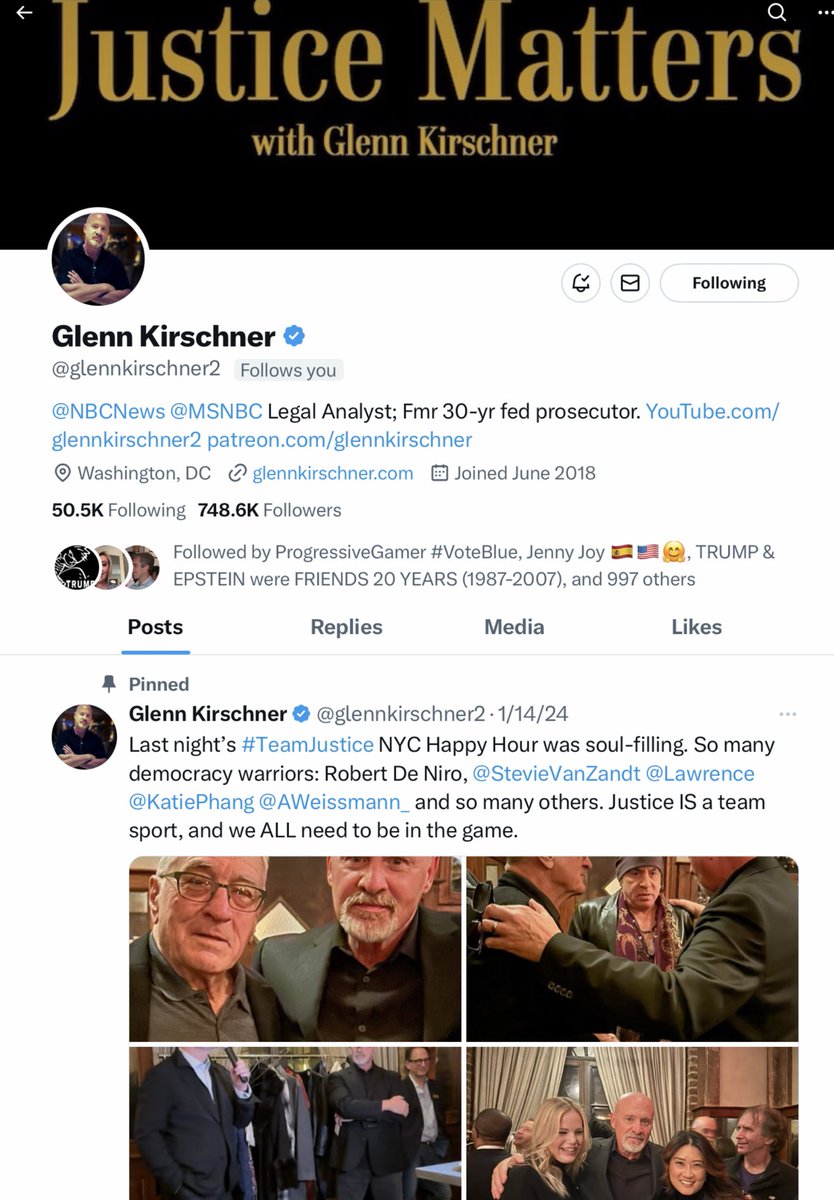 We’ve been following Glenn for so long that we have no idea when he followed us back, but this discovery has made our day/week/month/2024.