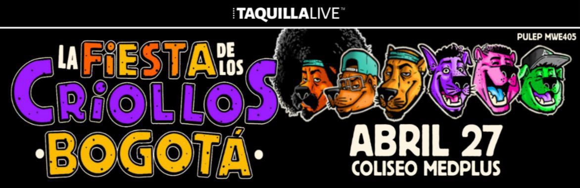 Se venden boletas localidad disruptivos #perroscriollos #lafiestadeloscriollos