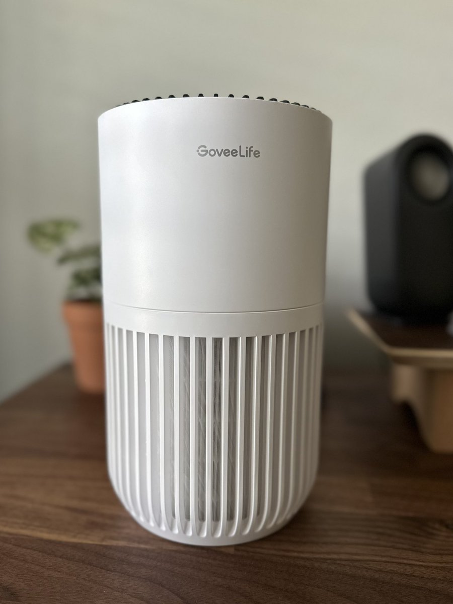 Got mine! 🍃 Now get your own GoveeLife Mini Smart Air Purifier for just $29.99 after $10 Off coupon code. Just tick the coupon box on the product page to get the discount at checkout. #Ad Link: amzn.to/3W7dcqF