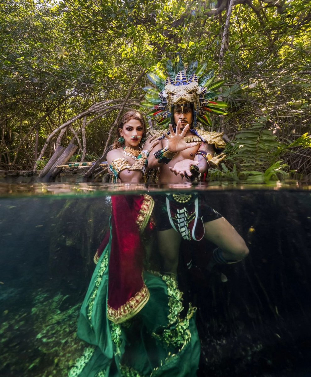 itucross's tweet photo. Feliz de ser parte de esta magia junto con @cpherart🐲🌊❤️
#marvel #namorcosplay #namor #namora #namoracosplay #LaMasDraga #drag #kukulkan #mexico #marvelcomics #marvelcosplay #marvellatinoamerica #marvelmexico #disney #wakandaforever #mexico #maya https://t.co/5Ud697SIOf