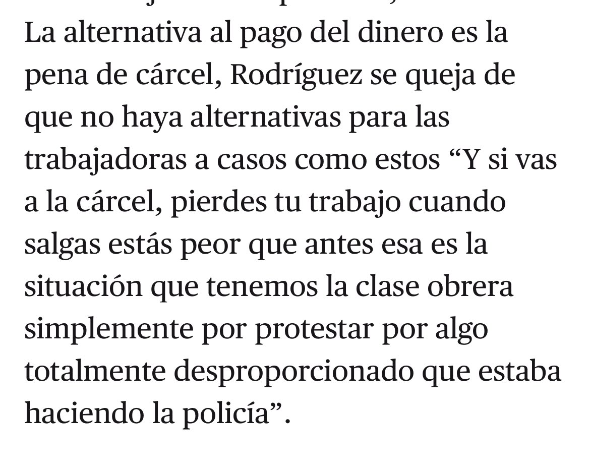 5000 mil euros de multa a una limpiadora por llamar sicarios a las fuerzas de seguridad en Cádiz. @ElSaltoDiario elsaltodiario.com/represión/fisc…