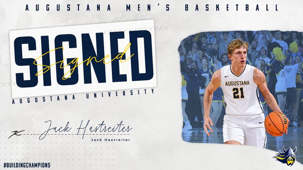 It's Official 🖊️ Welcome to the @GoAugie family, @jack_hastreiter ⚔️ Full Class ➡️ bit.ly/44eSwii #BuildingChampions