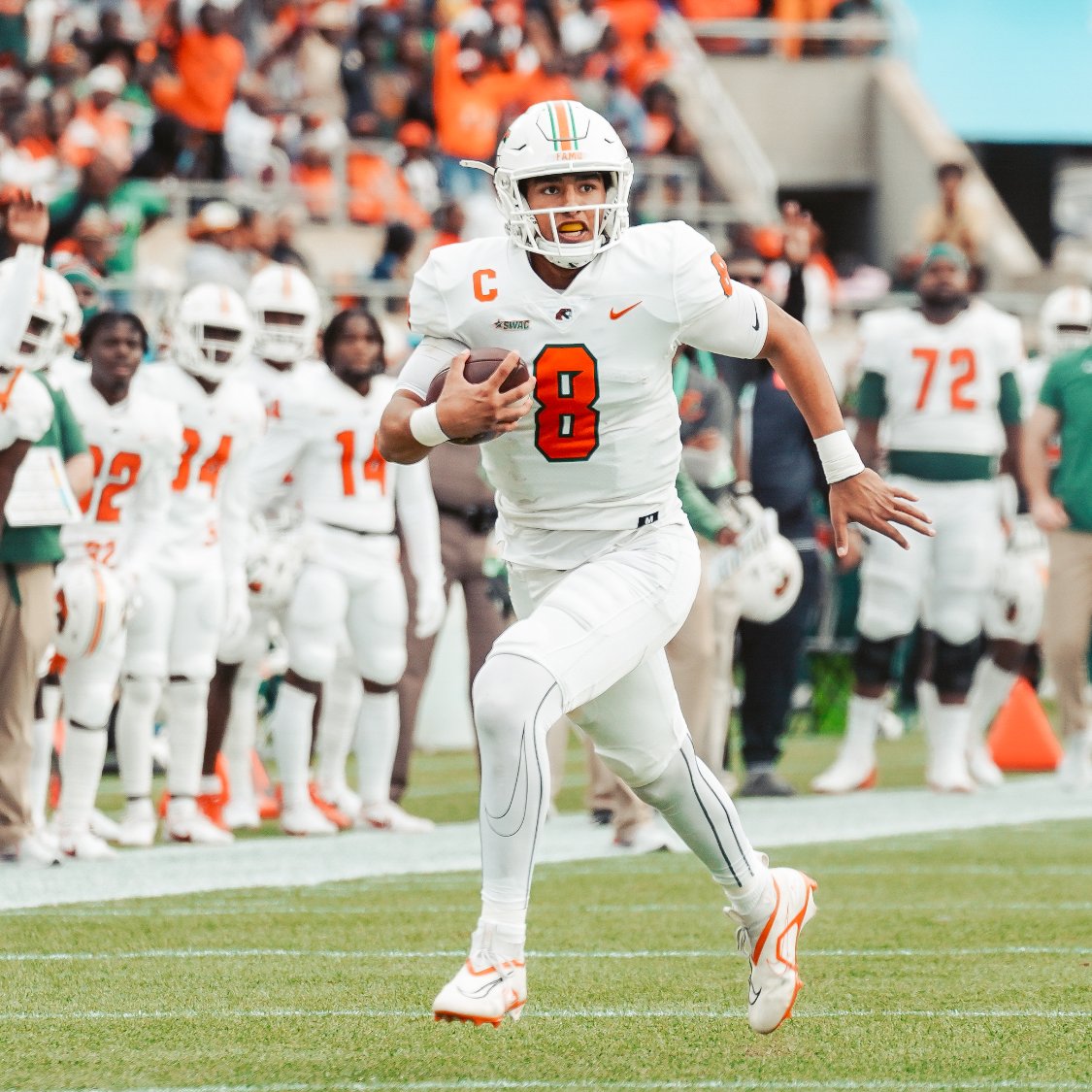 HBCU Draft Prospects for the 2024 NFL Draft April 25–27 * Jeremy Moussa QB from Florida A&M