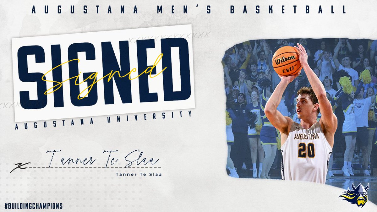 It's Official 🖊️

Welcome to the <a href="/GoAugie/">Augustana Vikings</a> family, <a href="/tannerteslaa/">Tanner</a>⚔️

Full Class ➡️ bit.ly/44eSwii

#BuildingChampions