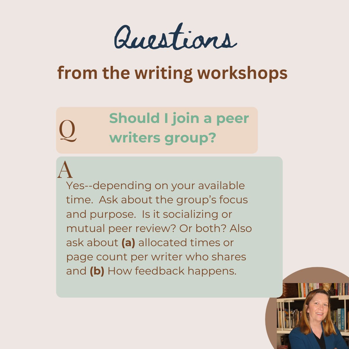 Time for Question #3 in my Wednesday Writing Workshop series. 1 question. 1 answer. Every Wednesday. #WritingCommmunity #writingtips #AuthorsOfTwitter #authorscommunity #amwriting #writersoftwitter #writingworkshops