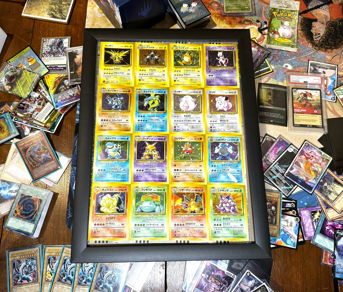 Grail acquired. Uncut 1999 Japanese Pokemon rare holo sheet.