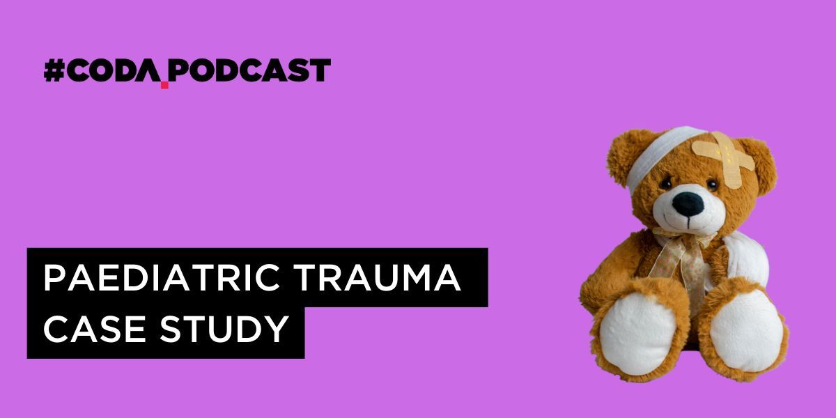 New #Codapodcast out now, 'paediatric trauma case study' featuring Yolanda Coleman and Nilru Vitharana. 🎧 Listen to the full podcast: buff.ly/4b2HfUp #Coda22 #PaediatricTrauma #TraumaCare #CriticalCare