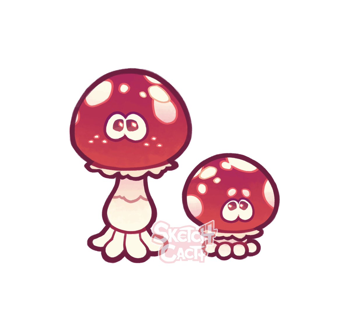 Mushroom jellies #Splatoon