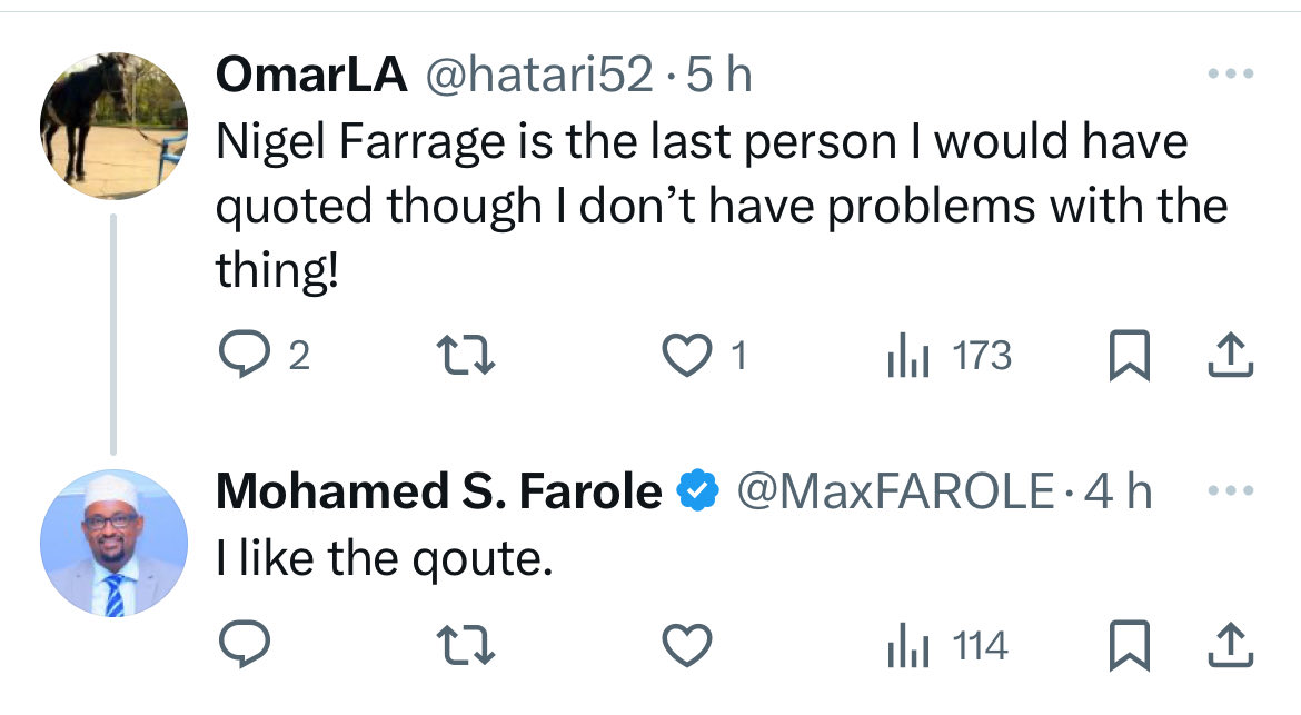 Fucking Nigel Farage 🤦🏾‍♂️😆