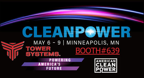 Looking forward to Clean Power 2024 in Minneapolis!

#cleanpower2024 
#cleanpower 
#RenewableEnergy 
#renewables 
#windenergy 
#windmonitoring 
#ADLS 
#mettower 
#ObstructionLighting