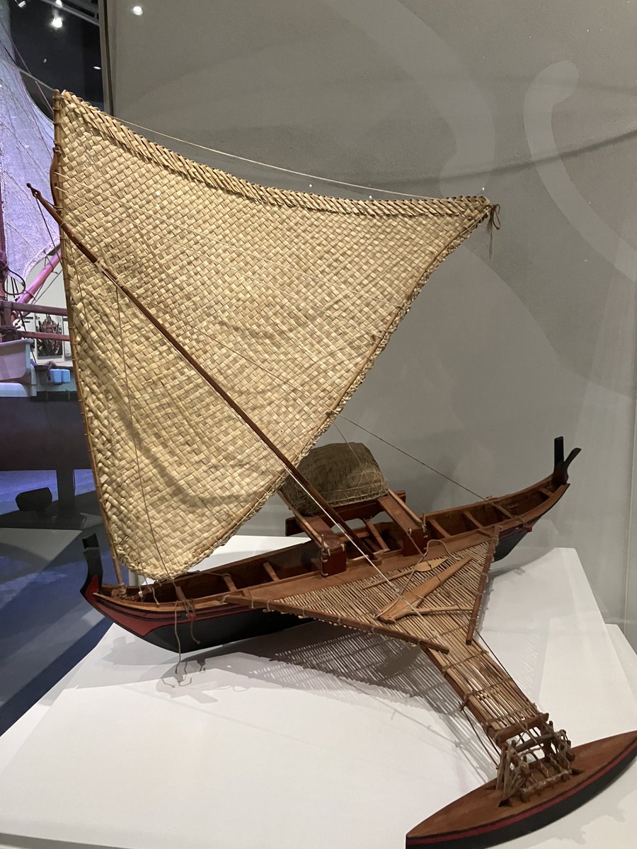 Cool boats at the national museum in Wellington.