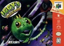 FeelingIndigo87's tweet image. I remember my brother and I rented this game as kids and five minutes in, we were like &quot;What the fuck is this game?&quot;🤣

#MemoryUnlocked #IggysReckinBalls #N64 #Nintendo64 #Nintendo
