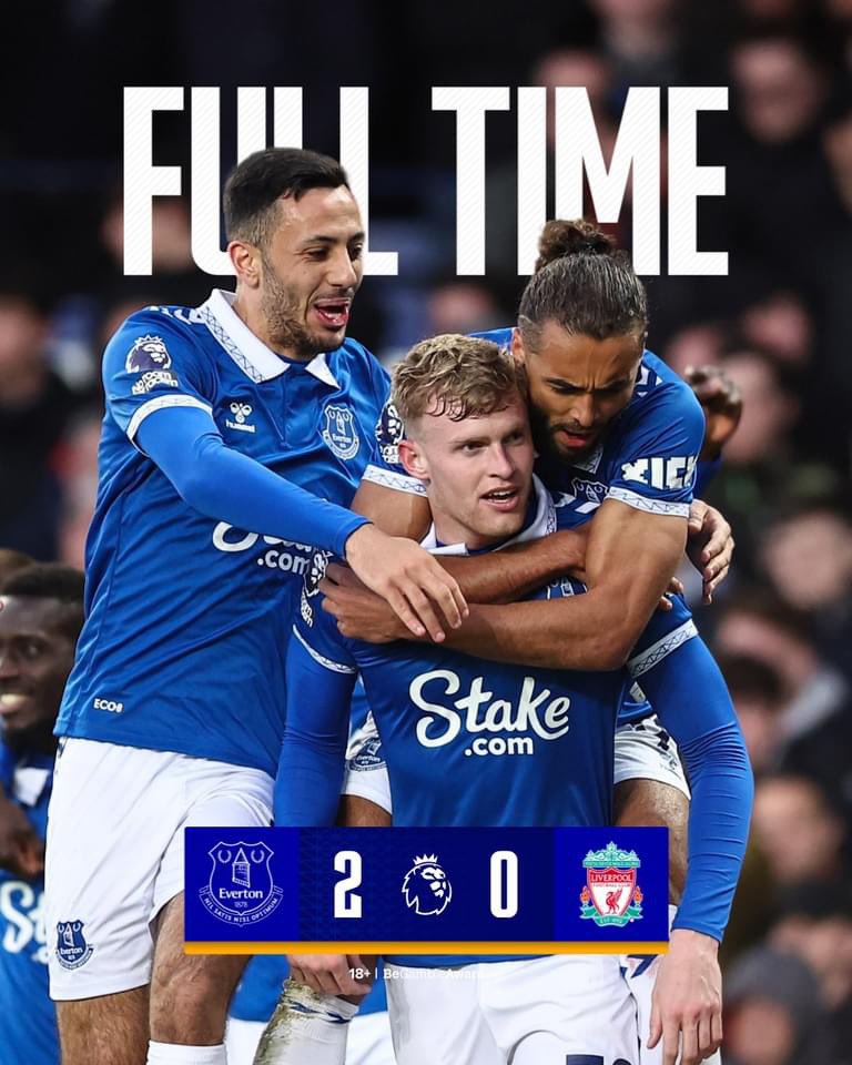 What a derby to miss but never mind and Up The Fucking Toffees!!!! We love you @Everton we do!!!!