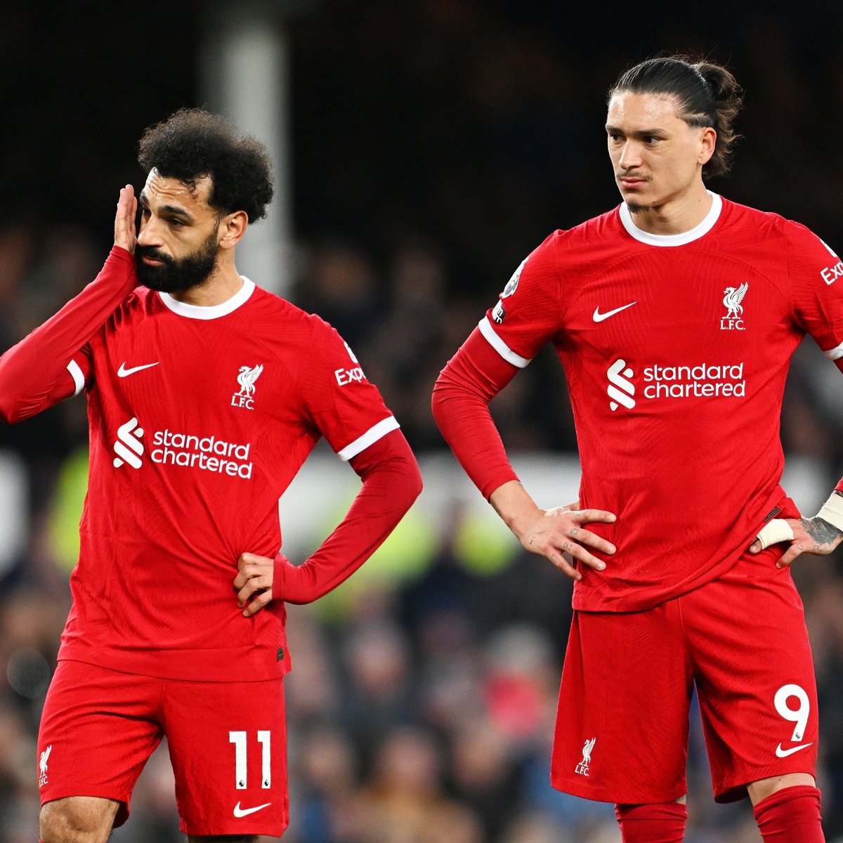 Absolutely woeful #Liverpool performance In particular after 2nd goal a shameful lack of running, ideas & desire except for Luis Diaz Noone linking attack & midfield Didn't look a team fighting for the title. Hugely disappointing #lfc #ynwa #eveliv bbc.co.uk/sport/football…