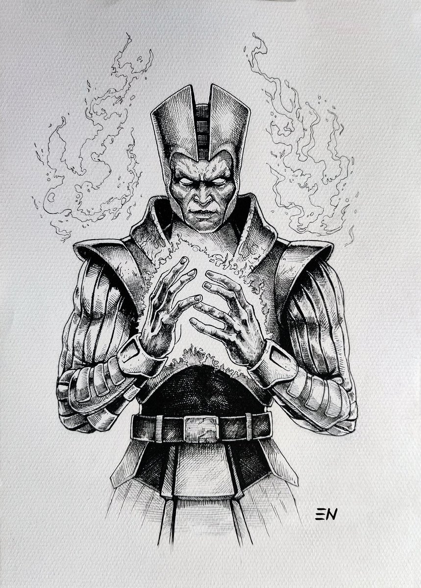 I decided to make a drawing based on “Mortal Kombat 4”, probably one of the most rarely depicted characters - Lord Shinnok. @MortalKombat @noobde @therealsaibot @tabmok99 @TRMK #MortalKombat4 #MK4 #GameArt #FanArt #Portraits #mortalkombat #mk #shinnok #fanart #mkkollective