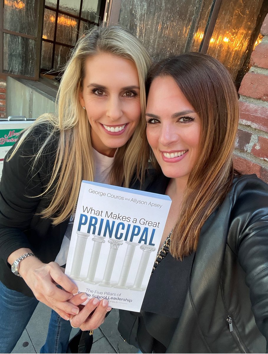 We’re just over here talking about what an impactful read #WhatMakesAGreatPrincipal is! @LainieRowell @gcouros @AllysonApsey @burgessdave @dbc_inc