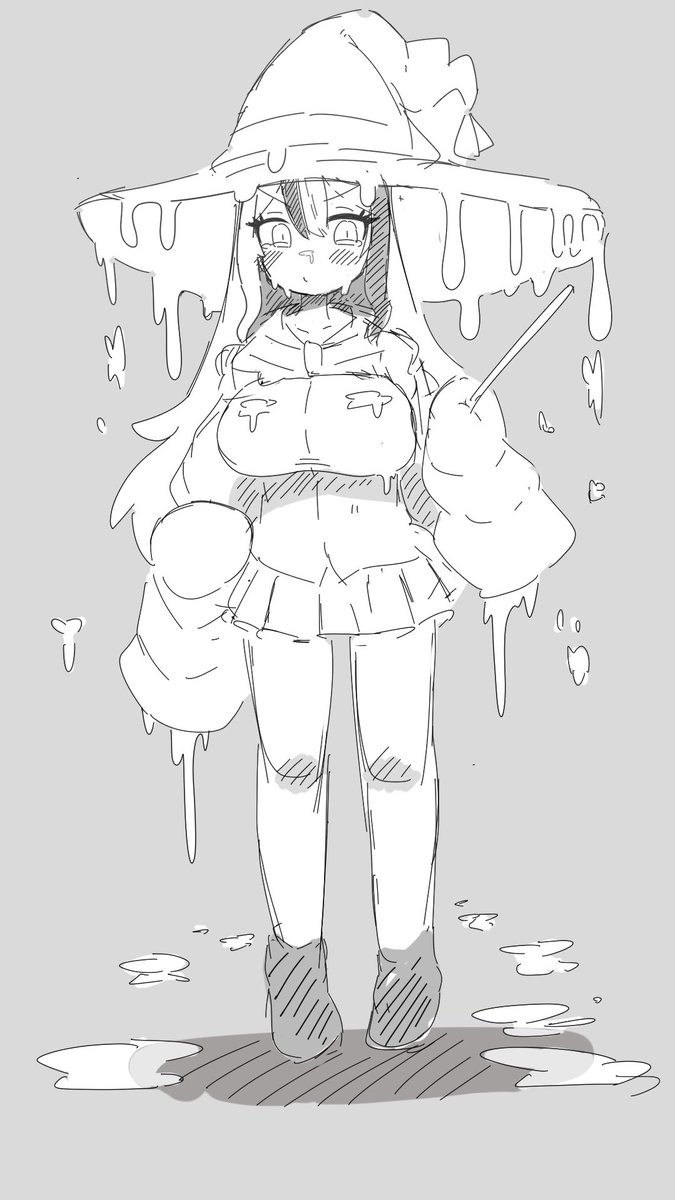 ティア(仮)ちゃん
ちょっと思ってたのと違う気がするけど…これはこれで…涙の魔女感が少ないかな? 