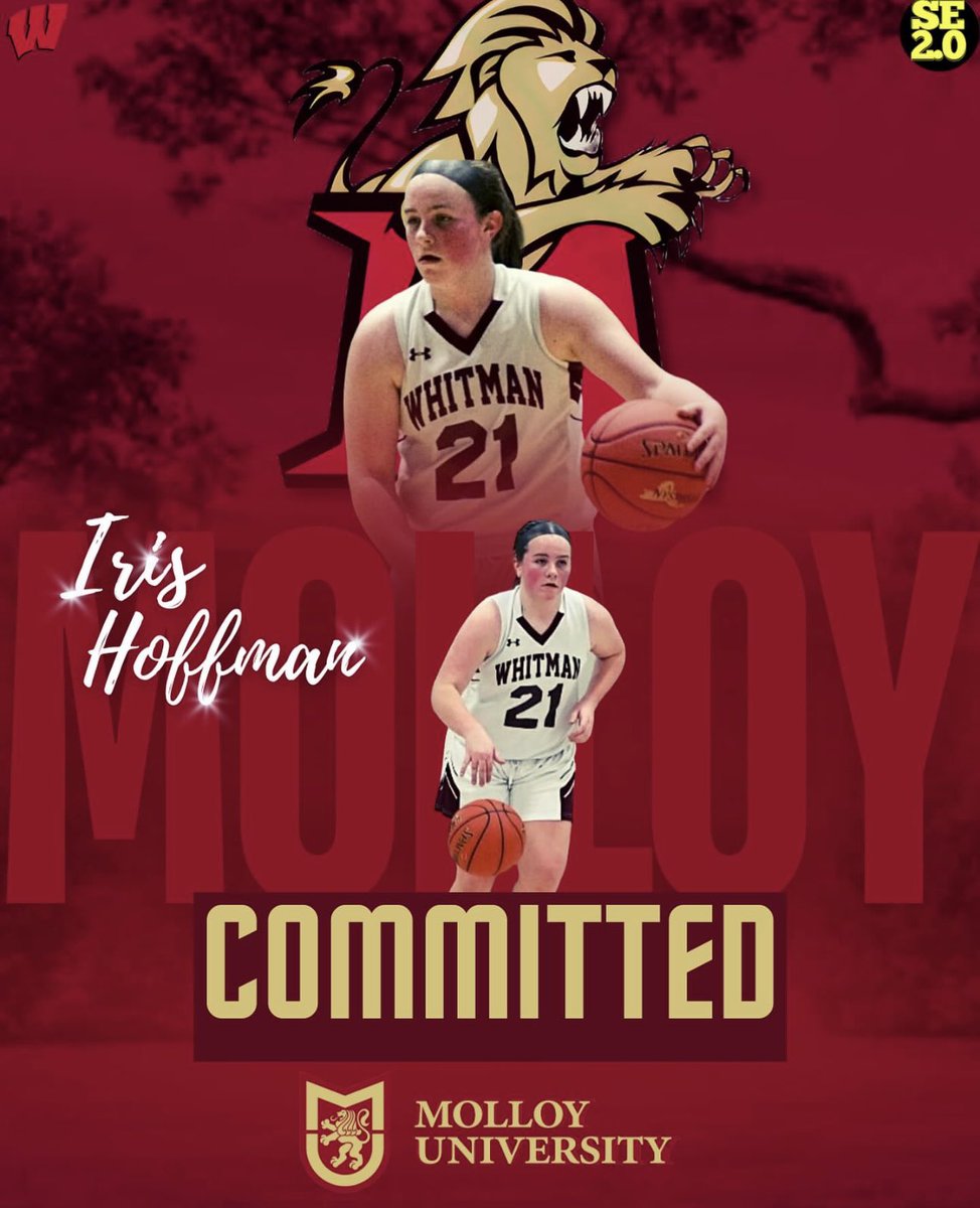 Excited to announce my commitment to Molloy University!! Huge thank you to my coaches <a href="/Gregg_flynn/">Lightning Basketball</a> <a href="/HammertimeJH42/">Hammer</a> <a href="/LaurenHammersl2/">Lauren Hammersley</a> <a href="/Coach_Milazzo/">Coach Milazzo</a> and Coach Trebour. Thank you Coach Verrelle and the rest of <a href="/Molloy_wbb/">Molloy WBB</a> staff for this opportunity!! #GoLions 🦁🦁 <a href="/WWHSSprts/">Walt Whitman HS Sports</a>