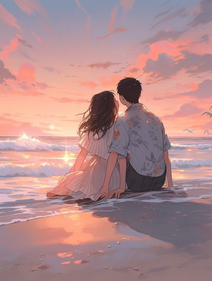 They sat near the sea It's just you and me His soul felt so free It's just you and me! this memory sweet It was you and me...