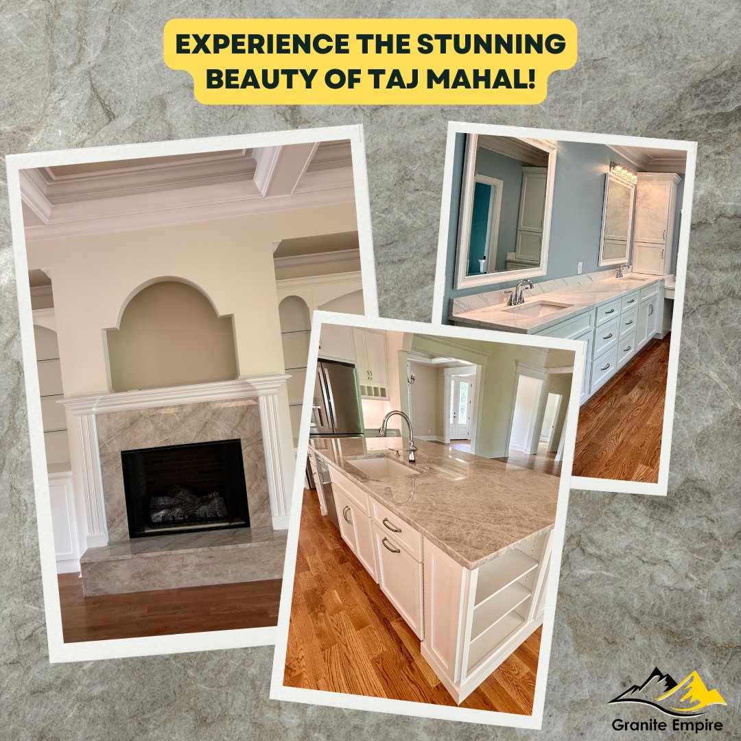 Another project featuring Taj Mahal completed!📷
Join our Granite Empire family of happy customers. Your project is our priority!
#graniteempirechattanooga #countertops #naturalstone #quartzite #tajmahal #KitchenUpgrade #homeimprovement #chattanooga #tennessee