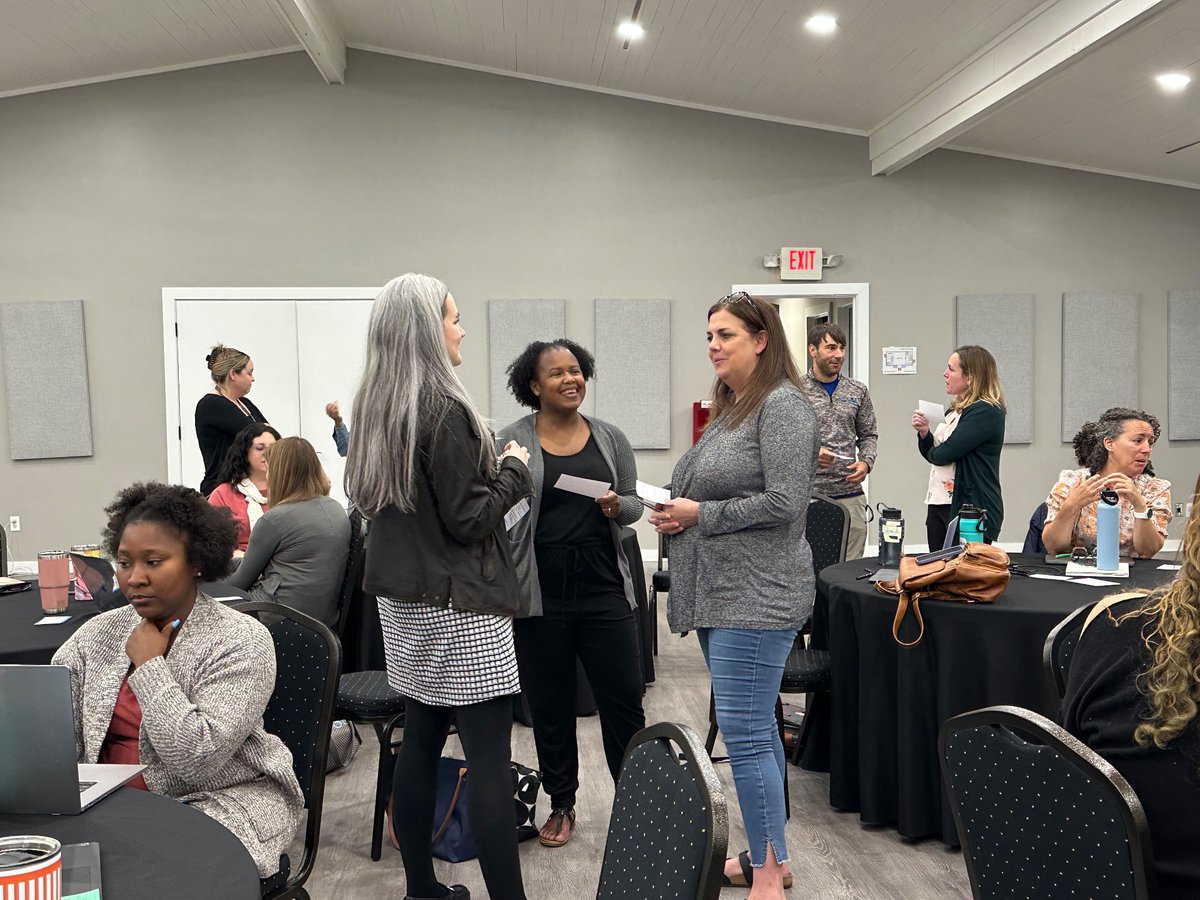 Final day of ASCA Model training with <a href="/chccs/">Chapel Hill-Carrboro City Schools</a> school counselors. What an amazing group focused on improving student outcomes. Thank you to the administrators and district leaders who came to support their presentations! <a href="/ASCAtweets/">ASCA</a> @counselorup