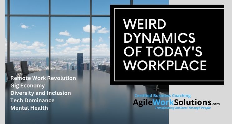 smegrowthcoach's tweet image. The modern workplace is a kaleidoscope of weird dynamics, where hierarchies blur, innovation thrives in chaos, and collaboration dances with autonomy.
#agileworksolutions #SMB #leadership #growthcoach #ceolife #SMEBusiness #executiveleadership #complexity 
agileworksolutions.com/single-post/we…