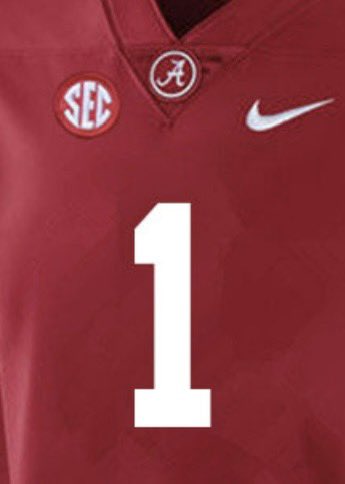 Greatest to wear number 1 at Alabama? Let us know n the comments. 

#rolltide #alabamafootball #crimsontide #datsatide
