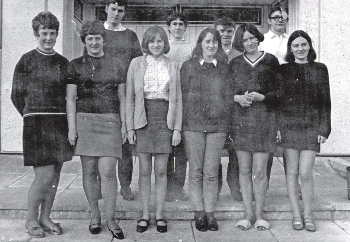 This is me, second from the right, in sixth year at Dunoon Grammar. If you’d asked me then what I wanted to do be, I’d have said, ‘An author’.  I’m 73 now, and my first novel comes out later this week. It’s never too late.