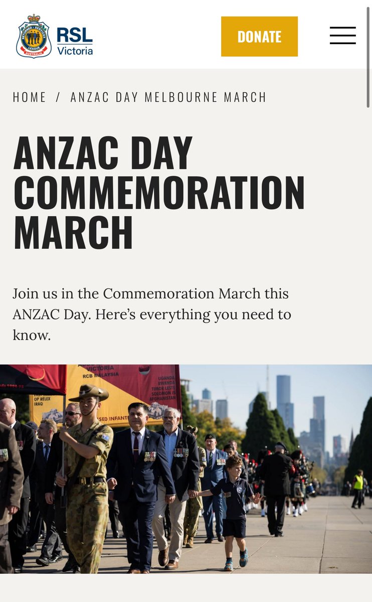 The ANZAC Parade in Melbourne is my favourite public event of the year. This morning, will be going with Havee to cheer on our brave diggers. The parade still gives me goosebumps. Let’s hope it’s a safe and civil event :-) rslvic.com.au/anzac-day-melb…