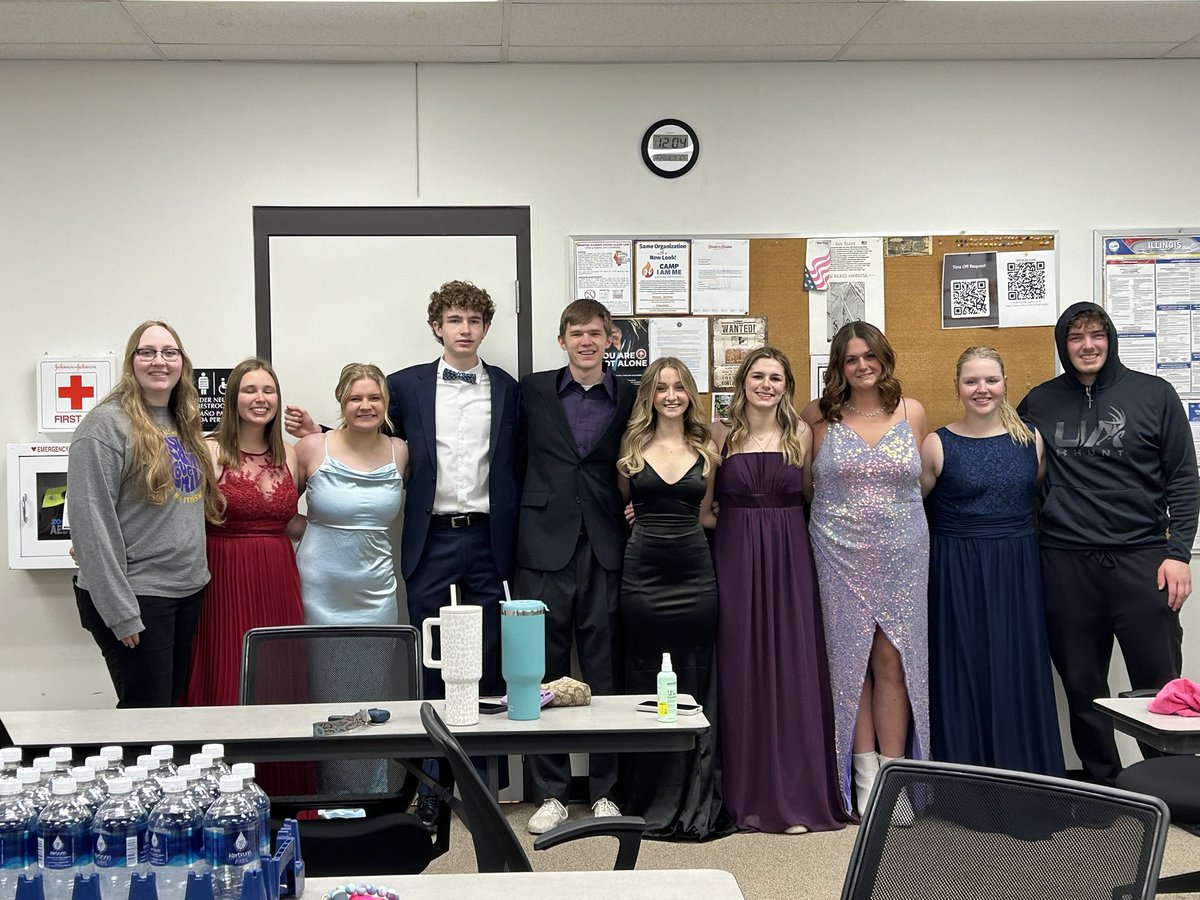 Thank you to Mrs. Walsh, student council, and our emergency services for their planning and participation in our pre-prom accident reenactment! #bulletpride