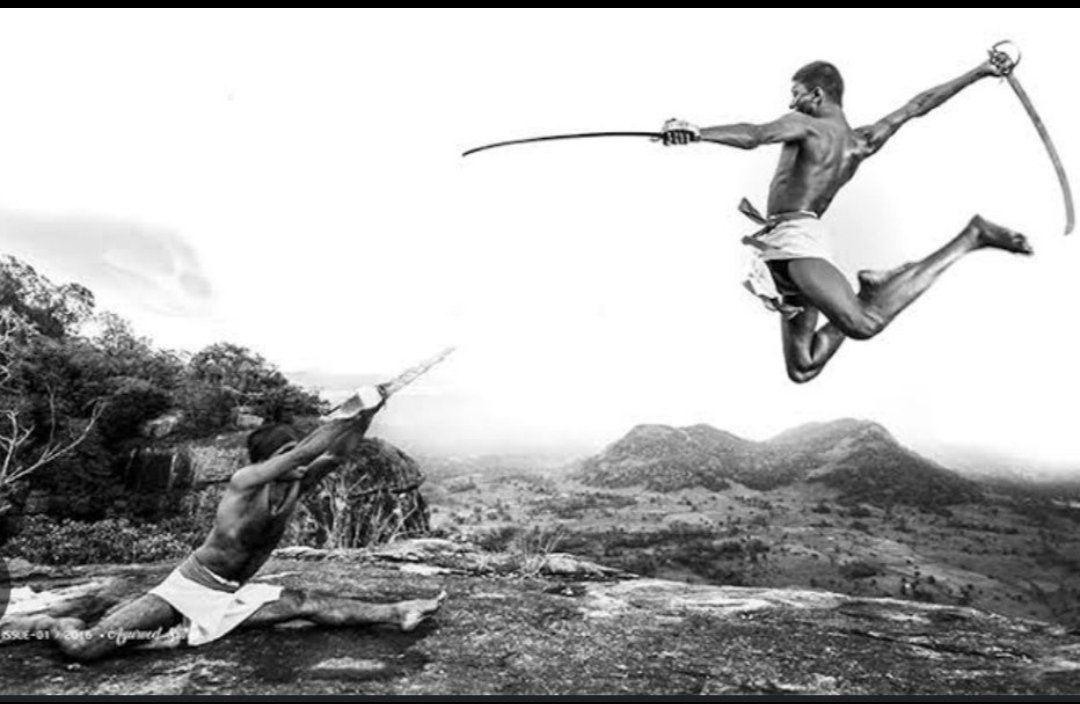 China even adopted our gods and Buddhism. Many Budddhist and Hindu philosophers and thinkers used to travel from India to China and translate texts from Sanskrit to Chinese. Kunfu was introduced to China by Bodhidharma. Kunfu is Kalaripayattu without weapons.
Kalaripayattu👇