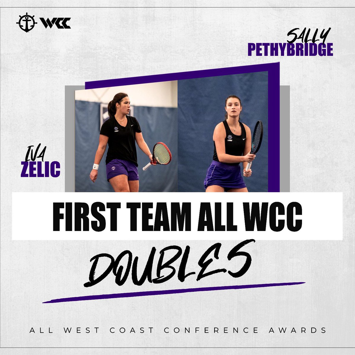 PortlandWTEN's tweet photo. Congrats Iva and Sally on more All-WCC Awards! 🙌👏

#gopilots https://t.co/9rBmsC30vo