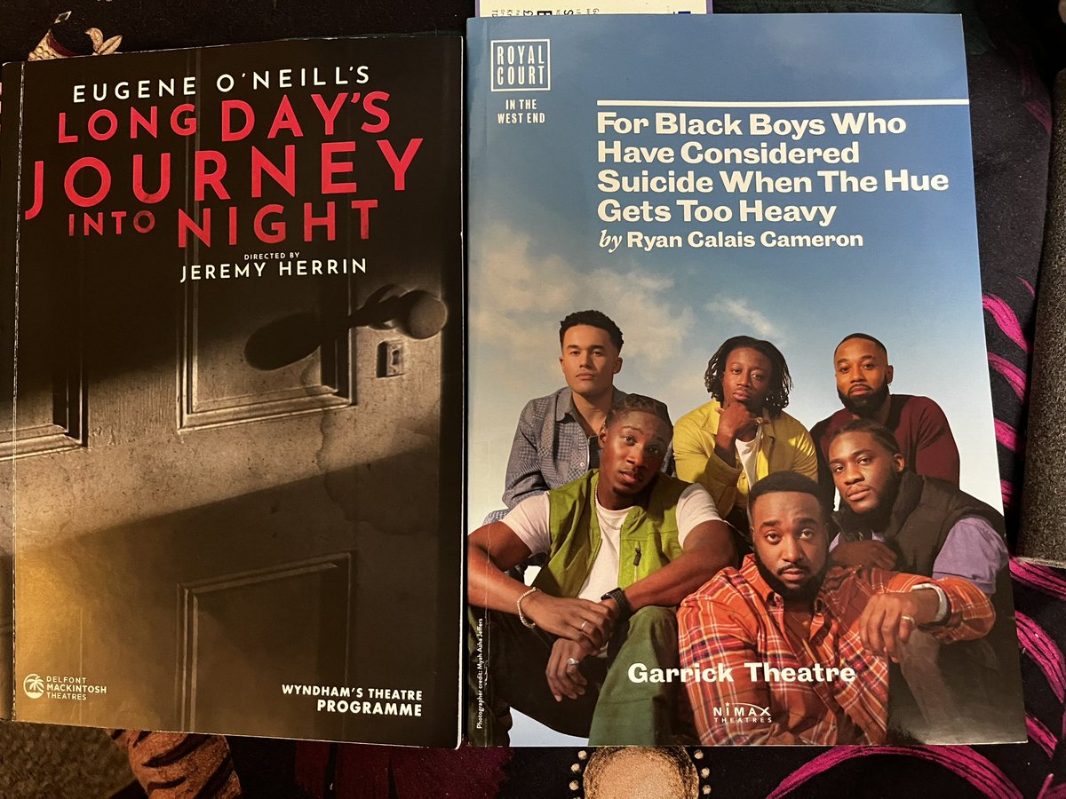 Day 327 of my #365HappyDays a double play day, I’m happy to have seen Long Day’s Journey but I was blown away by For Black Boys, an incredibly powerful and important piece of theatre at The Garrick #fbb