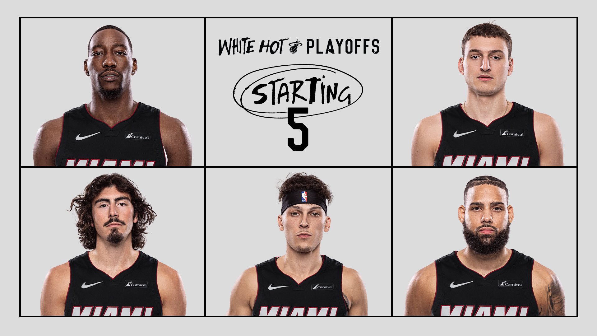 Sfondo Roster Miami Heat 2024