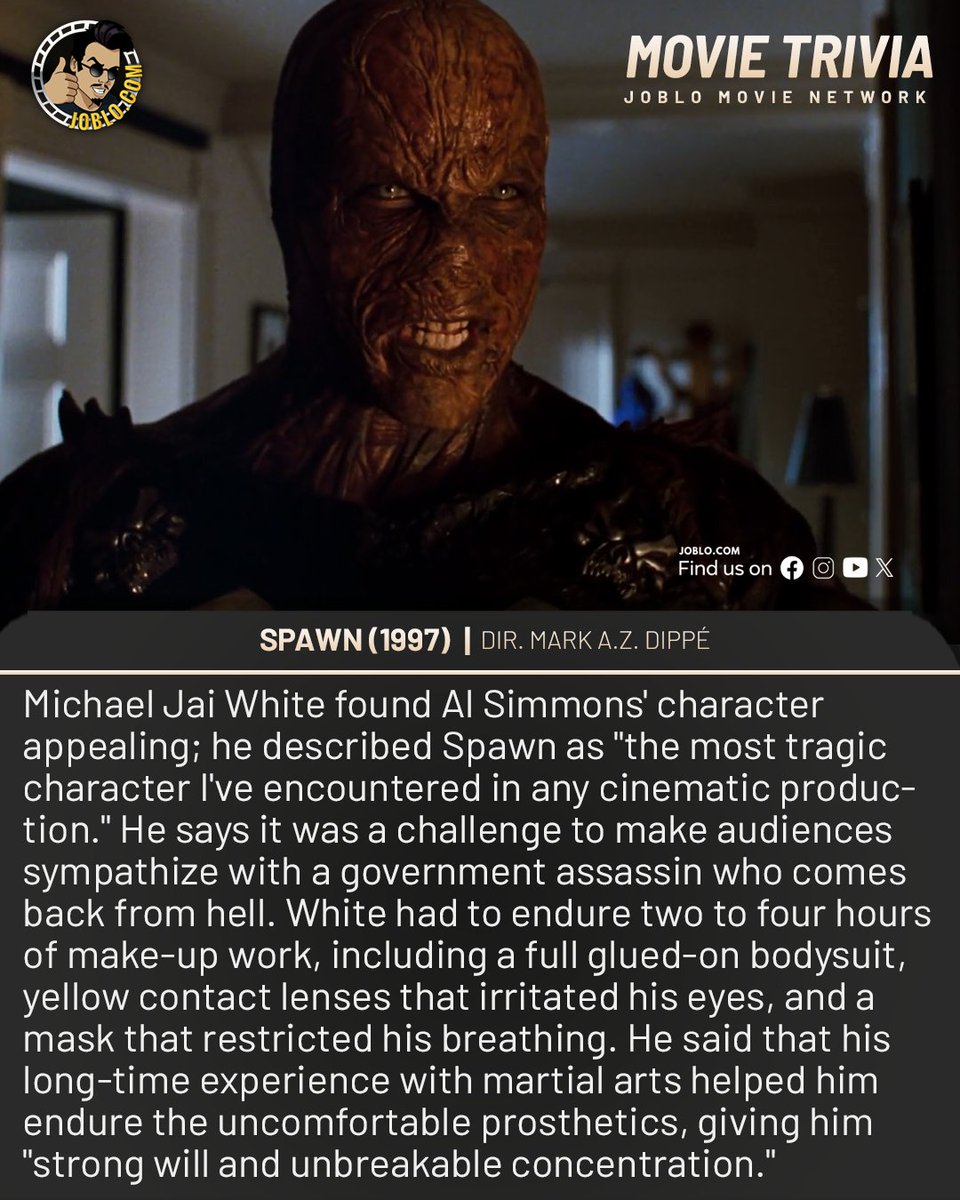 Movie trivia: Spawn (1997)

#JoBloMovies #JoBloMovieNetwork #Spwan #MichaelJaiWhite #AlSimmons
