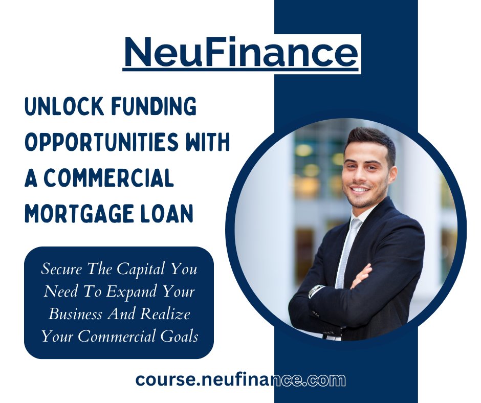 🏦 Commercial Mortgages: Tailored for buying or refinancing properties. 

Meet lender criteria: credit, finances, property value. 

Prepare docs, improve credit, plan carefully. 

Reach out for info! 📈💼 

#NeuFinance #CommercialMortgages #BusinessFinance #PropertyInvestment