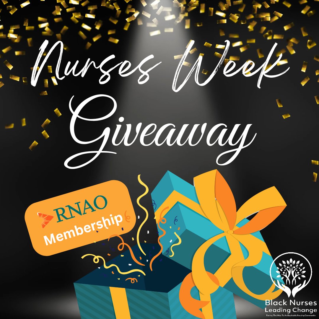 Giveaway: 1 #free @RNAO #membership!

Eligibility: attend one BNLC webinar during #NursesWeek
Must be licensed in Ontario.

Winner chosen @ random & announced on May 10th!

Can be for new or renewal membership!