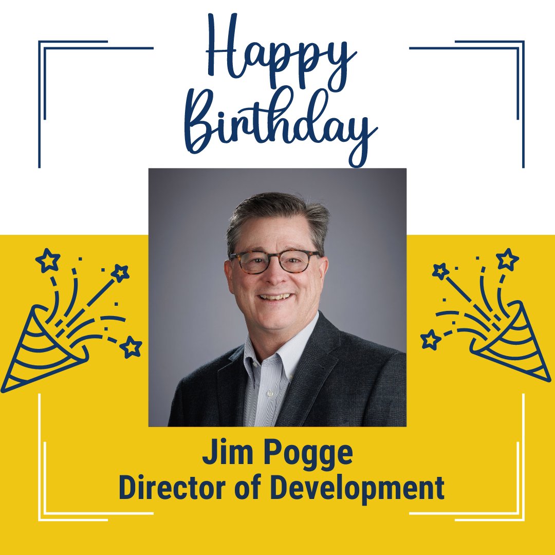 Hip, hip, hooray! It's Jim Pogge's special day! 🎉 Join us in wishing Jim the happiest of birthdays! Your creativity and humon light up our day. May your day be as awesome as you are!  #CatholicEducationArizona #Arizona #CatholicEducation #Scholarships #ArizonaTaxCredits