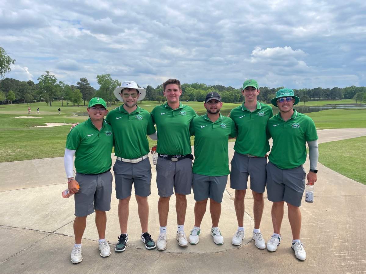 𝙈𝙖𝙧𝙨𝙝𝙖𝙡𝙡 𝘼𝙙𝙫𝙖𝙣𝙘𝙚𝙨 𝙏𝙤 𝙈𝙖𝙩𝙘𝙝 𝙋𝙡𝙖𝙮!! Marshall Men's Golf uses solid team effort to advance to the Match Play semifinals at the 2024 SBC Championship. The Herd takes on ULM, starting at 8:30 a.m. ET on Thursday morning. 🔗: bit.ly/HerdAdvancesTo…