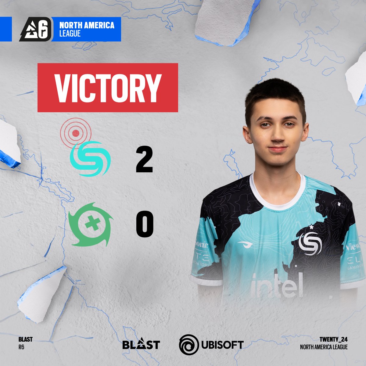 Quite the fall from grace @SoniqsEsports decimate @OXG_Esports 2-0 and secure their spot in the Grand finals! #BLASTR6