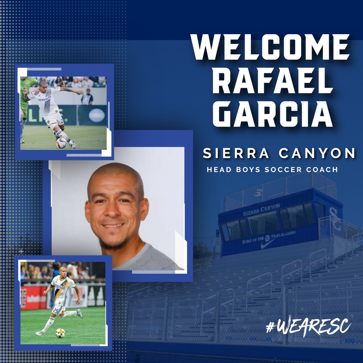 Sierra Canyon hires Rafa Garcia to be next Boys’ Soccer Coach. Garcia is an Academy Coach for the LA Galaxy and former Assistant Head Coach for CSUN’s Women’s team. Professionally he played for the LA Galaxy and the Oklahoma City Energy. @latsondheimer @Tarek_Fattal