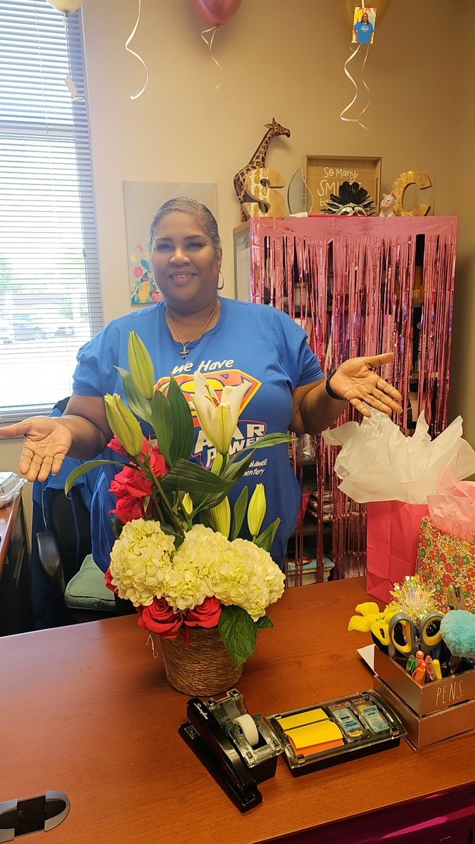 Happy Administrative Professionals Day, Ms. Chatman! We appreciate ALL you do for our entire JHC Community! 🧡💙